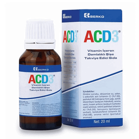 Berko İlaç ACD3 20 ml Damla