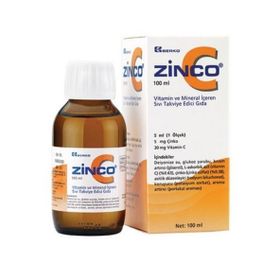 Berko İlaç Zinco C 100 ml Sıvı