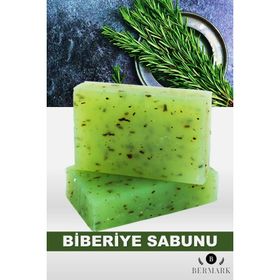 Bermark 100 gr Bitkisel Yağlı ve Gliserinli Biberiye Bitkisel Sabun