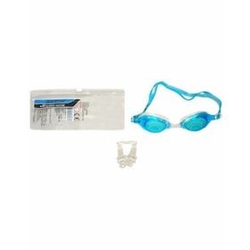 Bermuda Silikonlu Antifog Çantalı Turkuaz Yüzücü Gözlüğü