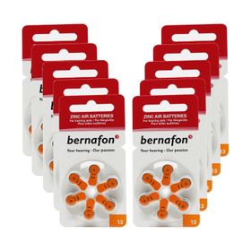 Bernafon 13 Numara Pil 10 Paket İşitme Cihazı Pili