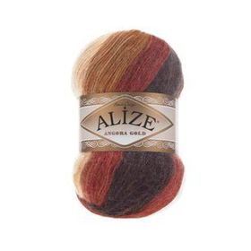 Bernam Butik 2626 Alize Angora Gold Batik El Örgü İpi