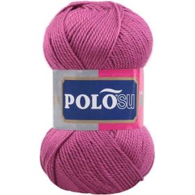 Bernam Butik El Örgü İpi 5'li Açık Mürdüm 355 Polosu Lüks Patiklik