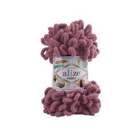 Bernam Butik Gül 028 Alize Puffy El Örgü İpi