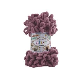 Bernam Butik Gül 028 Alize Puffy El Örgü İpi