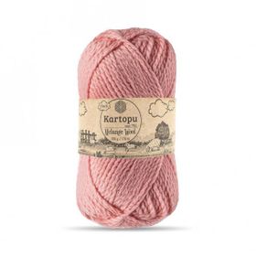 Bernam Butik Kartopu Melange Wool K2116 Pembe El Örgü İpi