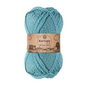 Bernam Butik Kartopu Melange Wool K5017 Mint El Örgü İpi