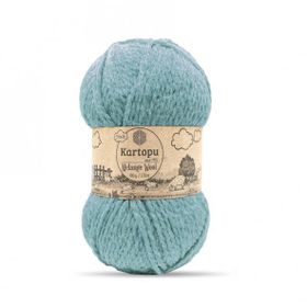 Bernam Butik Kartopu Melange Wool K5017 Mint El Örgü İpi