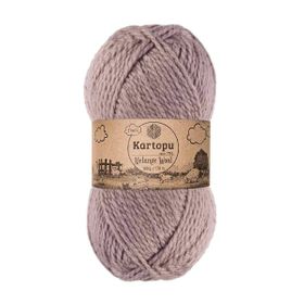 Bernam Butik Kartopu Melange Wool K713 Üzüm Suyu El Örgü İpi