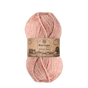 Bernam Butik Kartopu Melange Wool K9003 Pembe El Örgü İpi