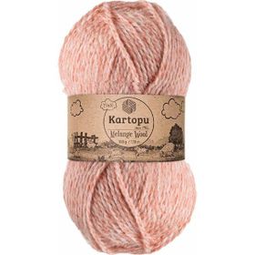Bernam Butik Kartopu Melange Wool K9003 Pembe El Örgü İpi
