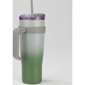 Bernardo Alto Yeşil 1000 ml Pipetli Termos Bardak