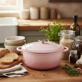 Bernardo Intensa Pembe 28 cm Döküm Tencere