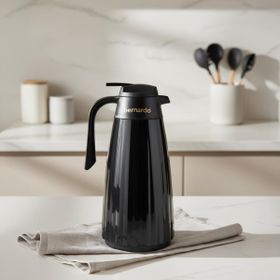 Bernardo Velana Siyah 1.5 lt Cam Termos