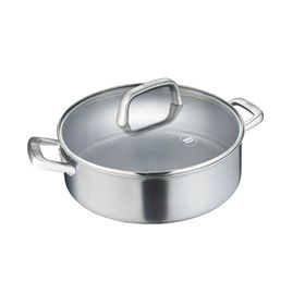 Berndes 99212 28 cm Tricion Pro Paslanmaz Çelik Pilav Tenceresi