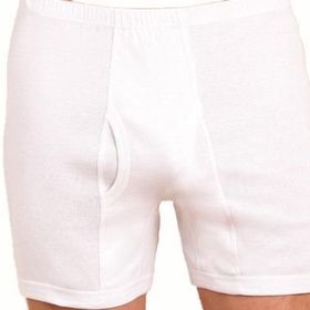 Berrak 1010 Beyaz Ribana Erkek Boxer