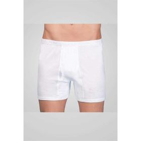 Berrak 1010 Beyaz Ribana Erkek Boxer