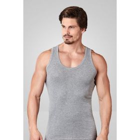 Berrak 1016 Ribana Rambo 3'lü Paket Gri Erkek Atlet