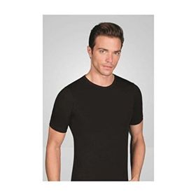 Berrak 1024 Erkek Likralı Süprem Kısa Kol Bisiklet Yaka T-shirt