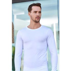 Berrak 1025 Erkek Uzun Kollu Bisiklet Yaka Body Atlet