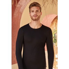Berrak 1025 Uzun Kollu Bisiklet Yaka 6'lı Body Erkek Atlet