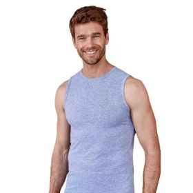 Berrak 1026 Elestan Kolsuz Body 3'lü Gri Erkek Atlet