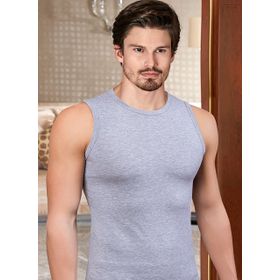 Berrak 1026 Erkek Likralı Süprem Kolsuz Bisiklet Yaka T-shirt