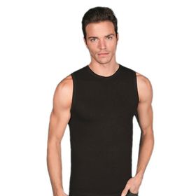 Berrak 1026 Erkek Likralı Süprem Kolsuz Bisiklet Yaka T-shirt