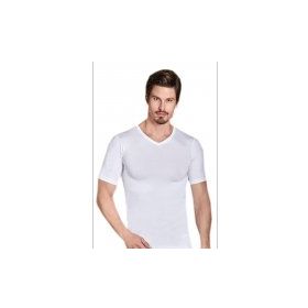Berrak 1027 Erkek Likralı Süprem Kısa Kol V Yaka T-shirt