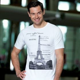 Berrak 1043 Kule Baskılı Erkek T-shirt