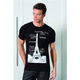 Berrak 1043 Kule Baskılı Erkek T-shirt