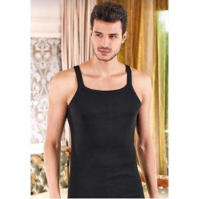 Berrak 1044 Kaşkorse Askılı Siyah Erkek Atlet