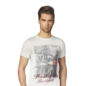Berrak 1047 Köprü Baskılı Erkek T-shirt