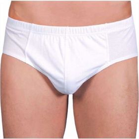 Berrak 1050 6'lı Paket Beyaz Erkek Slip Külot