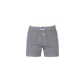 Berrak 1053 Desenli %100 Pamuklu 4'lü Paket Çoklu Erkek Boxer
