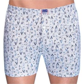 Berrak 1053 Desenli 6'lı Çok Renkli Erkek Boxer