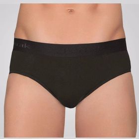 Berrak 1071 Beli Lastikli Pamuklu 6'lı Siyah Erkek Slip Külot