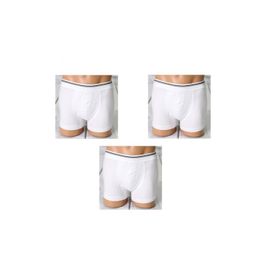 Berrak 1097 3 Adet Beyaz Erkek Boxer