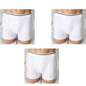Berrak 1097 3 Adet Beyaz Erkek Boxer
