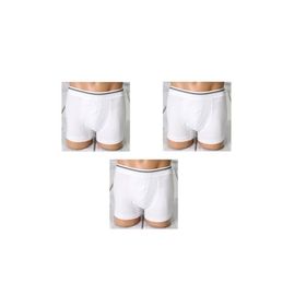 Berrak 1097 3 Adet Beyaz Erkek Boxer