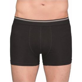 Berrak 1097 Likralı 3'lü Paket Siyah Erkek Boxer