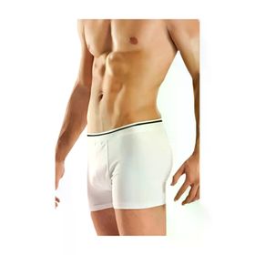 Berrak 1097 Likralı Beyaz 6'lı Paket Erkek Boxer