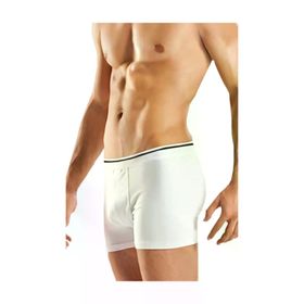 Berrak 1097 Likralı Beyaz 6'lı Paket Erkek Boxer
