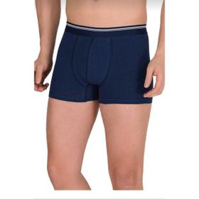 Berrak 1097 Likralı Düz 12'li Lacivert Erkek Boxer
