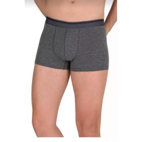 Berrak 1097 Likralı Düz 3'lü Füme Erkek Boxer