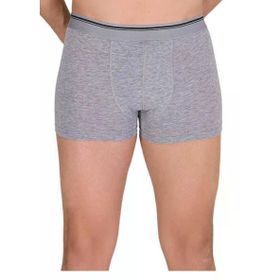 Berrak 1097 Likralı Düz 3'lü Gri Erkek Boxer