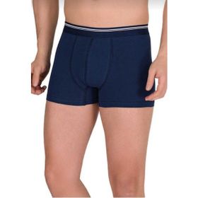 Berrak 1097 Likralı Düz 6'lı Lacivert Erkek Boxer