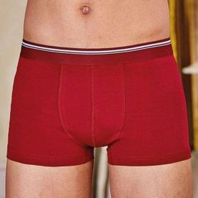 Berrak 1097 Likralı Esnek 2 Adet Bordo Erkek Boxer