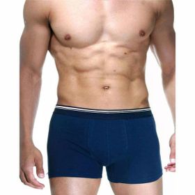 Berrak 1097 Likralı Esnek 2 Adet Lacivert Erkek Boxer