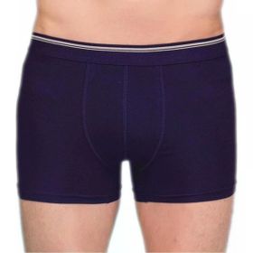 Berrak 1097 Likralı Esnek 3'lü Lacivert Erkek Boxer